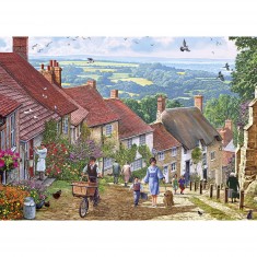 1000 pieces puzzle: Gold Hill