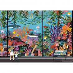 1000 piece puzzle : Aquarium
