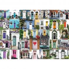 1000 piece puzzle : The Doors of London