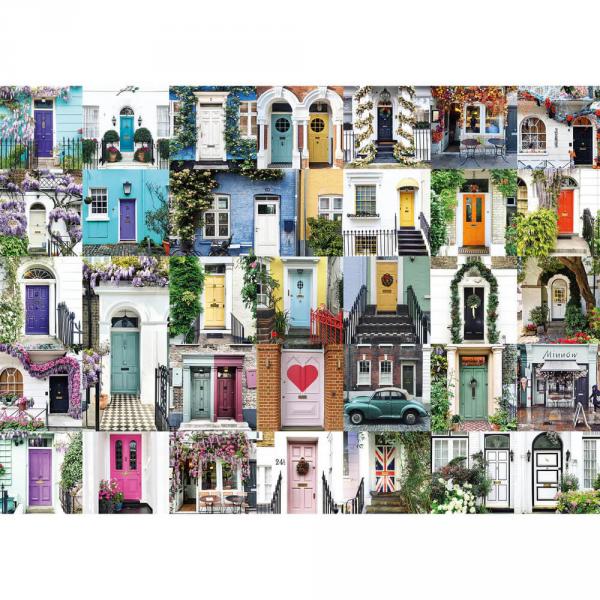 1000 piece puzzle : The Doors of London - Gibsons-G6613