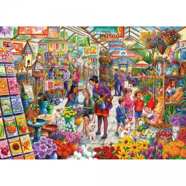 Puzzle de 500 piezas XL : Gardener's Delight - Gibsons-G3548