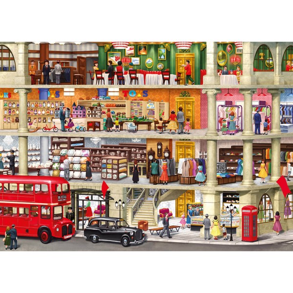 1000 pieces puzzle: Therapy store - Gisbons-G6262