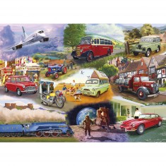 1000 pieces puzzle: Iconic engines