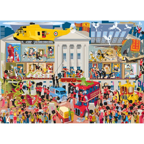 1000 pieces puzzle: Buckingham Palace - Gisbons-G7097