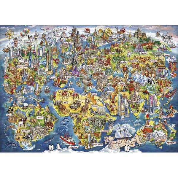 1000 pieces jigsaw puzzles: Maria Rabinki: Wonderful world - Gisbons-G7098
