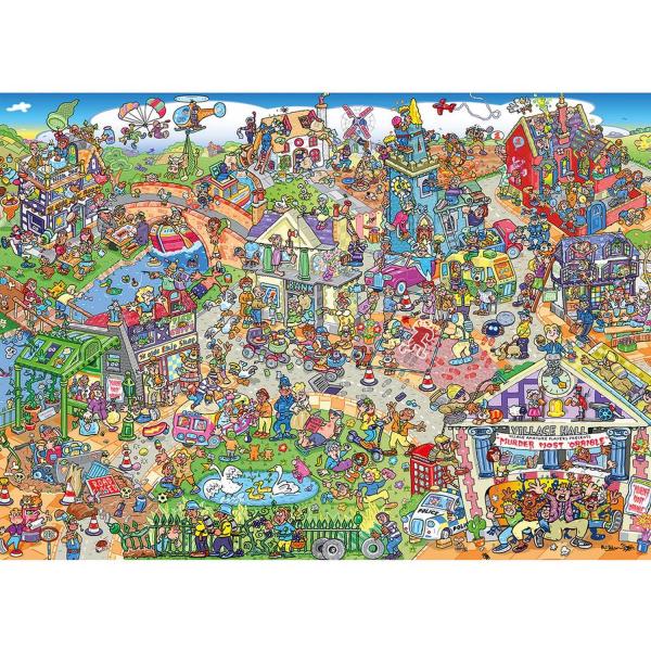 Puzzle 1000 pièces : Le chaos de la Saint-Jean - Gibsons-G7141