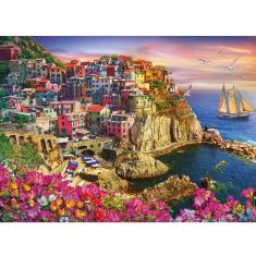 Puzzle 1000 pièces : Rêve des Cinque Terre