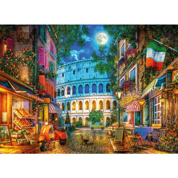 Puzzle de 1000 piezas : El Coliseo a la luz de la luna - Gibsons-G6388