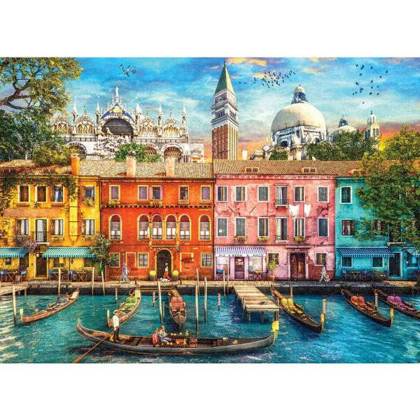 1000 piece puzzle : Colours of Venice   - Gibsons-G6395