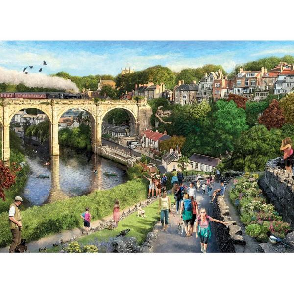 1000 piece puzzle : Knaresborough   - Gibsons-G6399