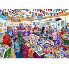 Puzzle 1000 Pieces: Puzzle Festival