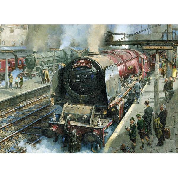 1000 piece puzzle :  Spotters at Carlisle  - Gibsons-G6406