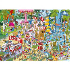 1000 piece puzzle : Trouble in Paradise  