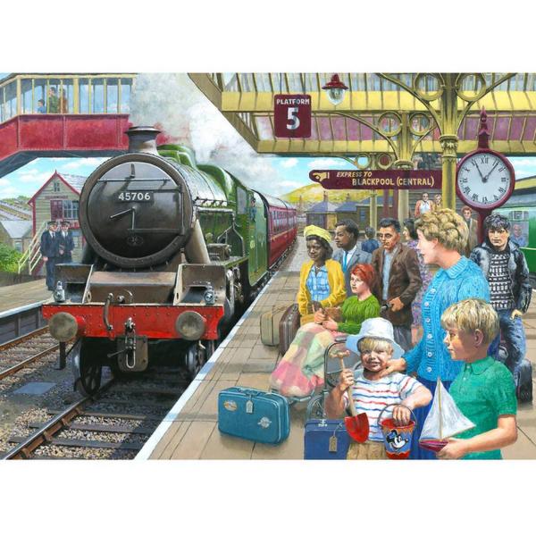 1000 piece puzzle : Express to Blackpool   - Gibsons-G6357