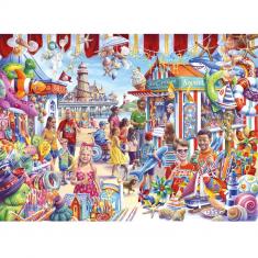 1000 Teile Puzzle : Souvenirs am Meer