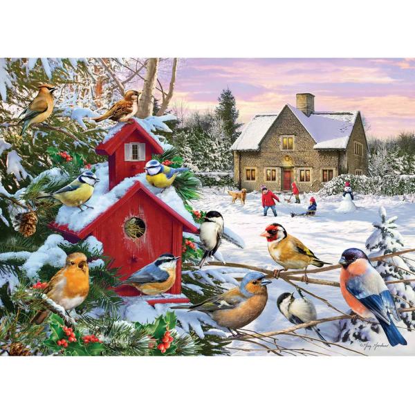 1000 piece puzzle : Winter Wings   - Gibsons-G6376