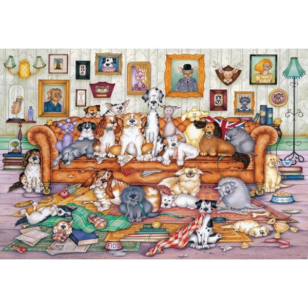 500 pieces puzzle: Family photo - Gibsons-G3118