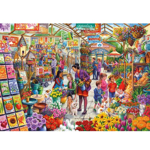 1000 pieces jigsaw puzzle: gardener's delight - Gibsons-G6305