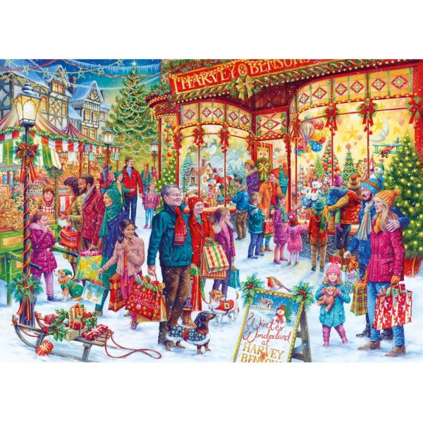 1000 pieces puzzle: Christmas Limited Ediction : Winter Wonderland - Gibsons-G2022