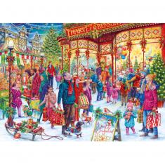 Puzzle de 1000 piezas: Edición limitada Navidad: Maravillas de invierno