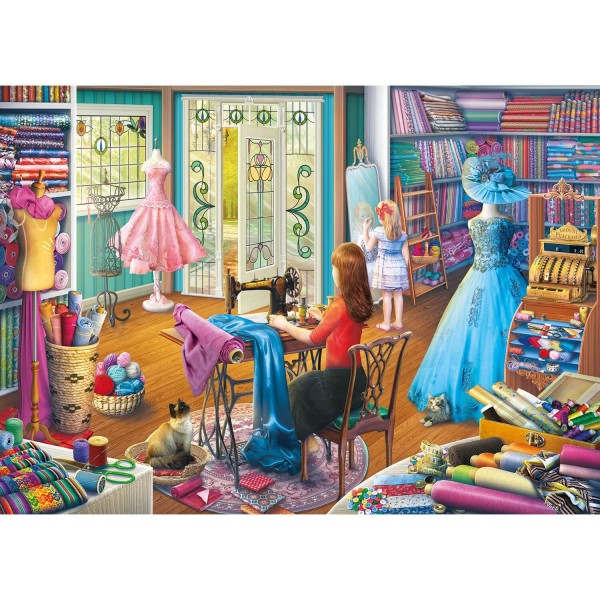 1000 pieces puzzle: The dressmaker's daughter, Eduard - Gibsons-G6261