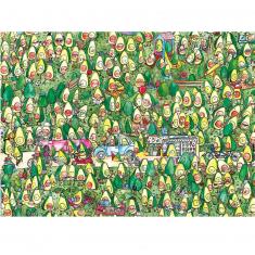 1000 pieces Jigsaw Puzzle: Avocado park