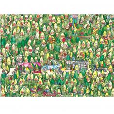 Puzzle mit 1000 Teilen: Avocado-Park