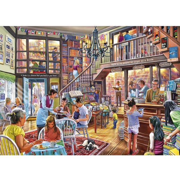 500 XL pieces puzzle: Story time - Gibsons-G3544