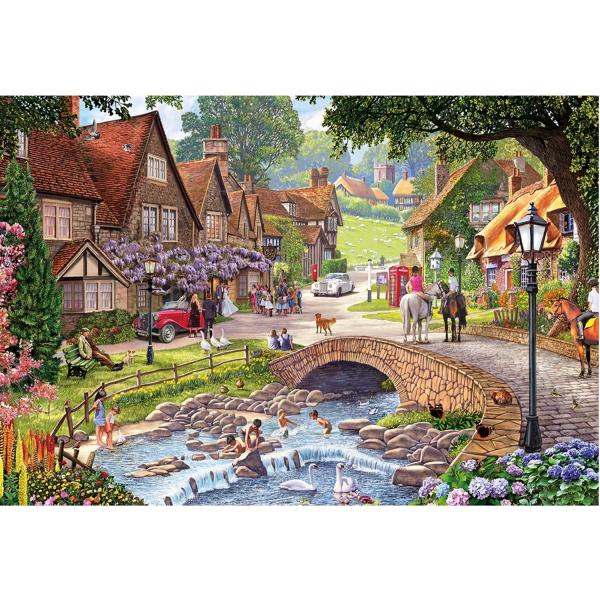 250XL pieces Jigsaw Puzzle : Wisteria Wedding by Steve Crisp - Gibsons-G2714