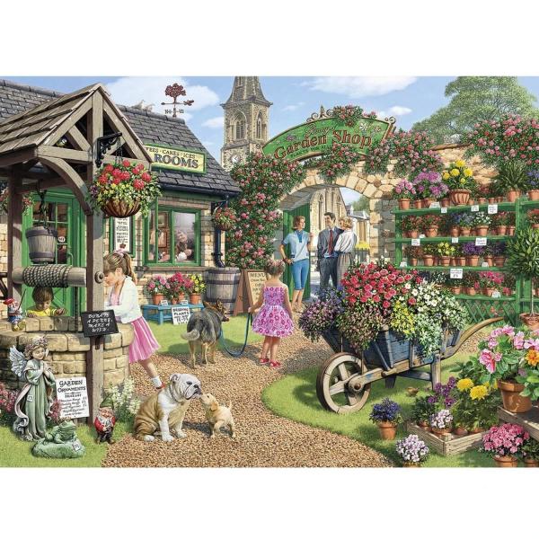 500XL pieces Jigsaw Puzzle: Glenny’s Garden Shop, Steve Read - Gibsons-G3537