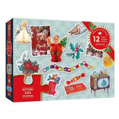 Puzzle 12 pièces XXL : Noël