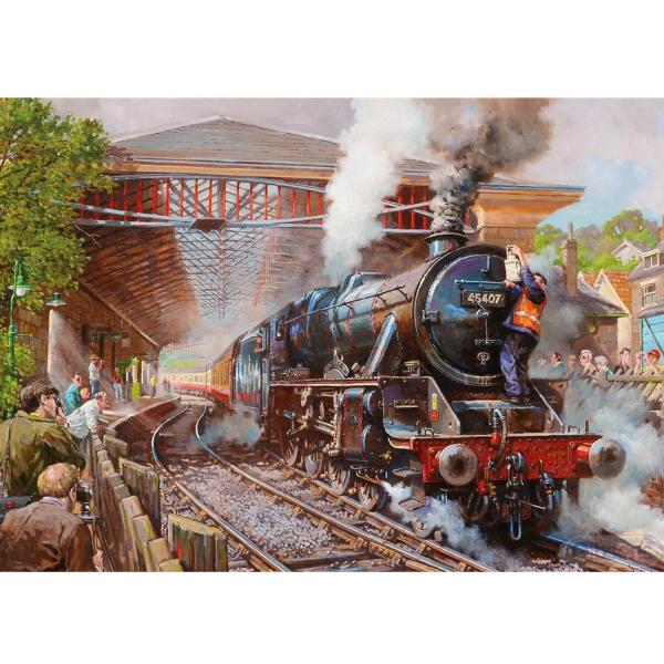 500 piece puzzle : Pickering Station  - Gibsons-G3437