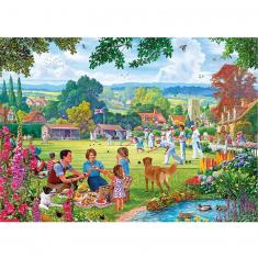 100 pieces XXL puzzle: Bowling by the brook