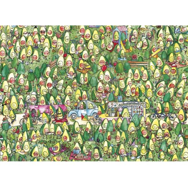 250 pieces puzzle XXL: Avocado park - Gibsons-G1044
