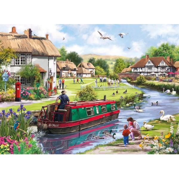 250 pieces XXL puzzle: Swanning Along - Gibsons-G2720