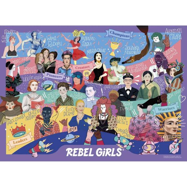 500 piece puzzle : Rebel girls - Gibsons-G3131