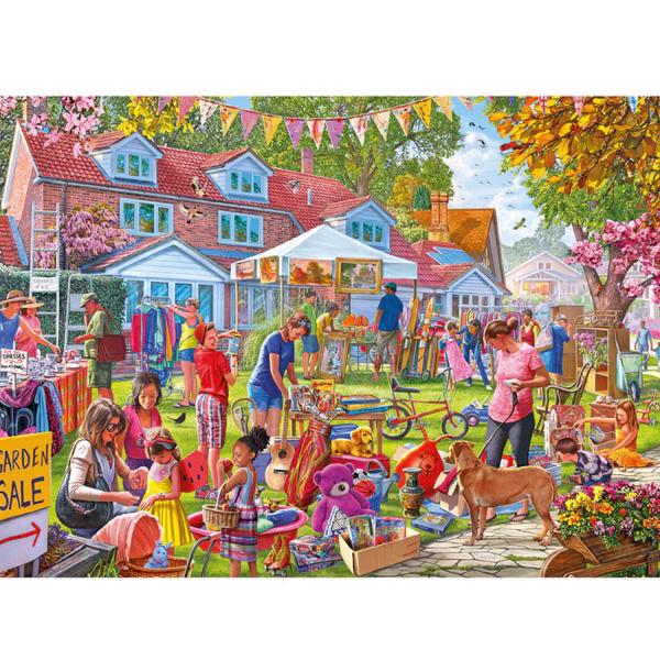 1000 piece puzzle : Bargain Hunting   - Gibsons-G6339