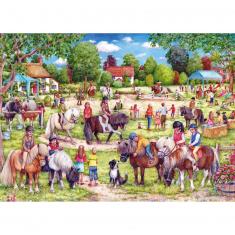 1000 pieces puzzle: Shetland Pony Club
