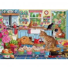 1000 pieces puzzle: Tempting treats