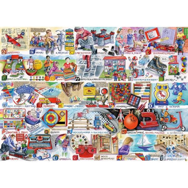 Puzzle de 1000 piezas: Space Hoppers & Scooters - Gibsons-G7111