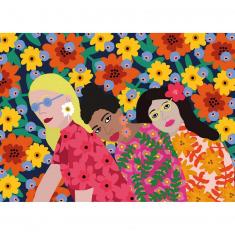 500 pieces puzzle: Three women