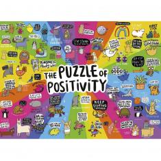 Puzzle 1000 pièces : Puzzle de positivité