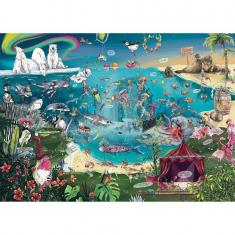 Puzzle 1000 pieces : A Collective of Creatures  