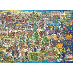 Puzzle 1000 pieces : Jokesaws - Barmy Britain   