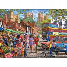Puzzle 1000 Teile: Yorker Markt
