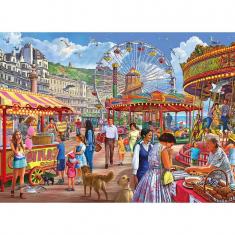 Puzzle 1000 pieces : Hastings Promenade   