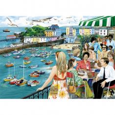 Puzzle 1000 Teile: Essen in Tenby
