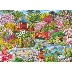 Puzzle 1000 pieces : The Japanese Garden   