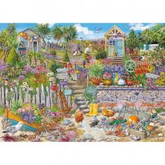 Puzzle 1000 pieces : Beachcomber's Garden   