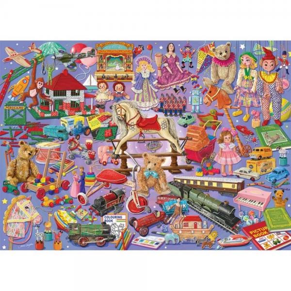 Puzzle 1000 pièces : Les jeux préférés - Gibsons-G6417